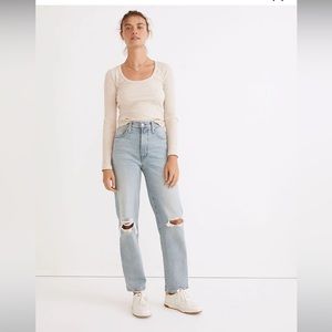 Madewell Perfect Vintage Straight Jean